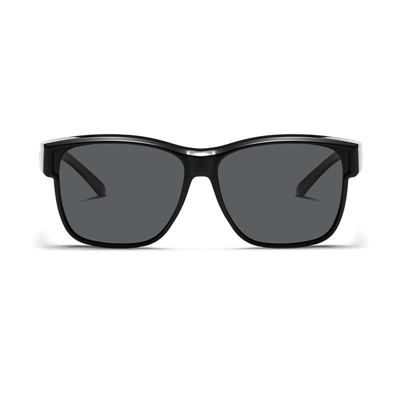 Spykay™ SG61038 Fit Over Glasses Square Frame Polarized Sunglasses