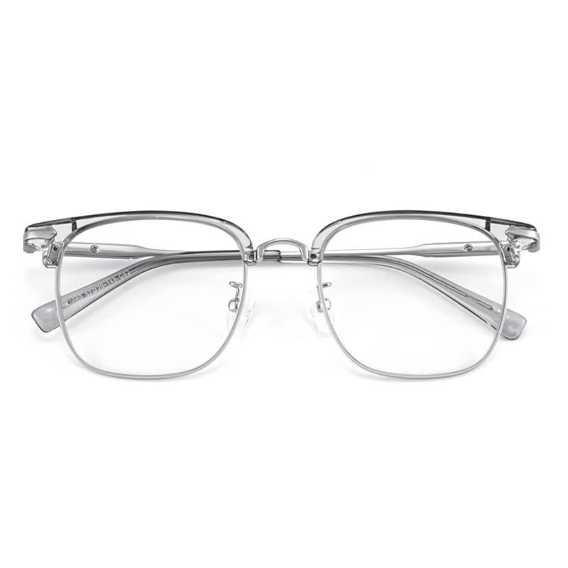 Spykay™ EG26897 Classic Square Frame Anti-blue Light Browline Glasses
