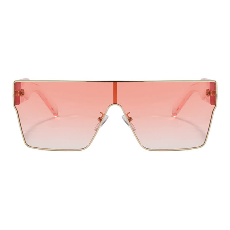 Spykay™ SG60880 One-piece Square Frame Oversized Sunglasses