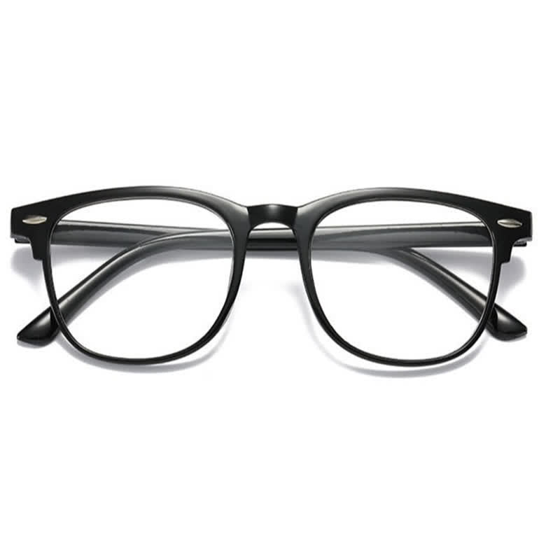 Spykay™ EG26666 Unisex Anti-blue Light Transparent Square Frames Simple Eyeglasses