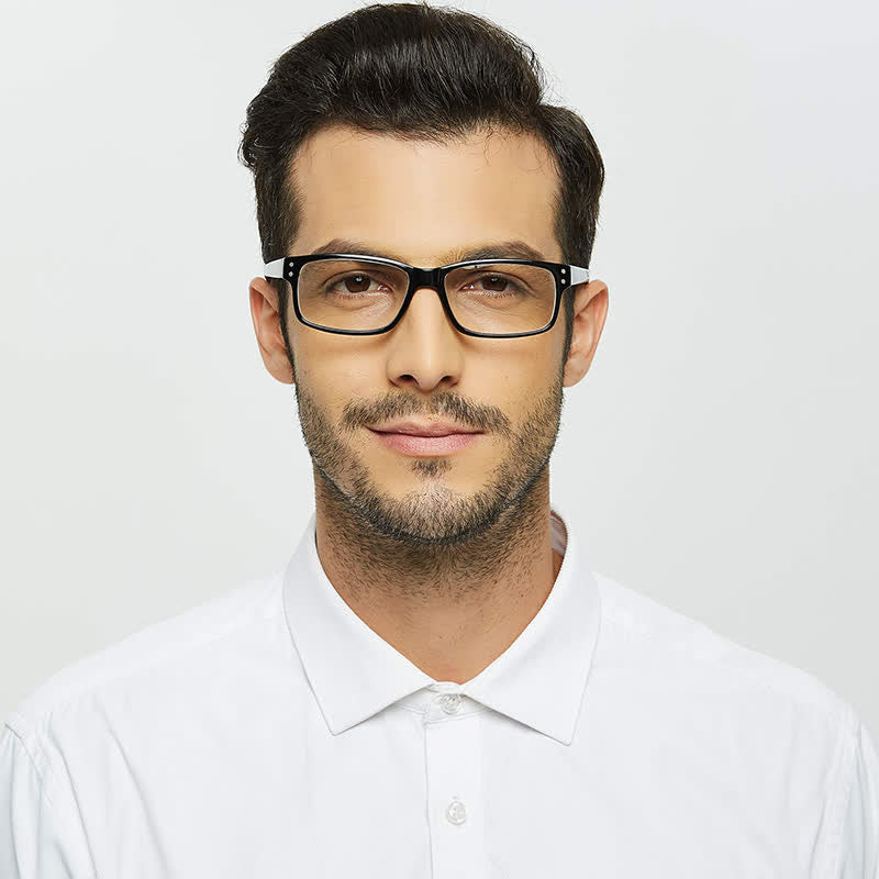 Spykay™ EG26837 Simple Classic Rectangle Frame Anti-blue Light Glasses