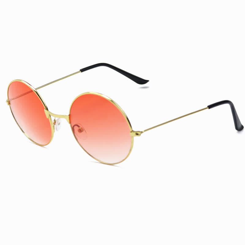Spykay™ SG61008 Retro Round Frame Metal Sunglasses for Women Men
