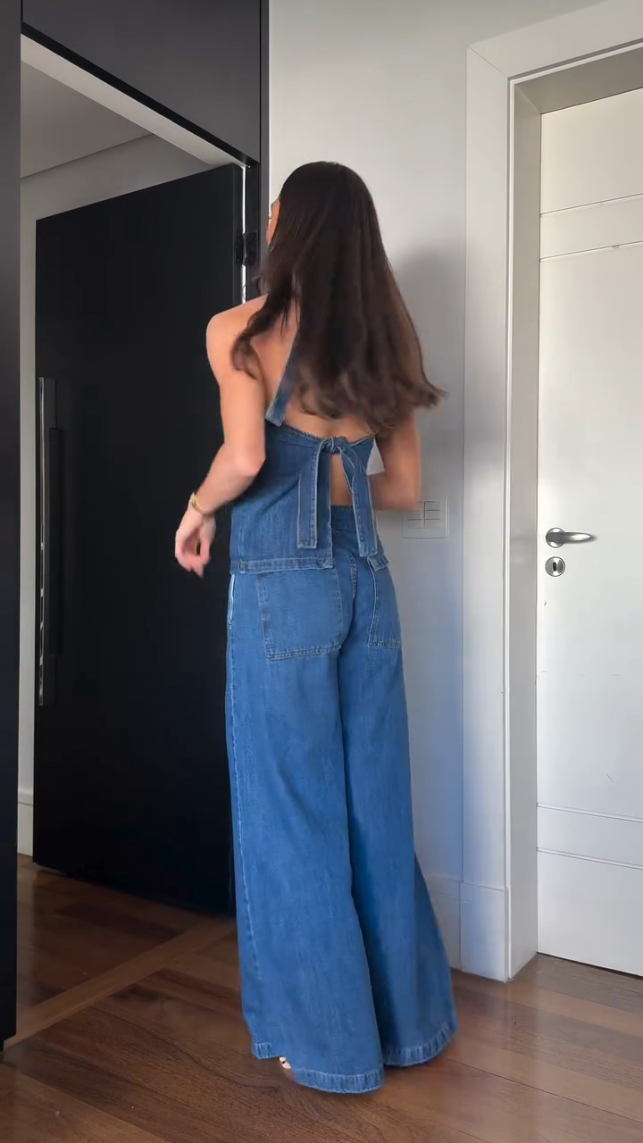 Denim Two - Piece Set