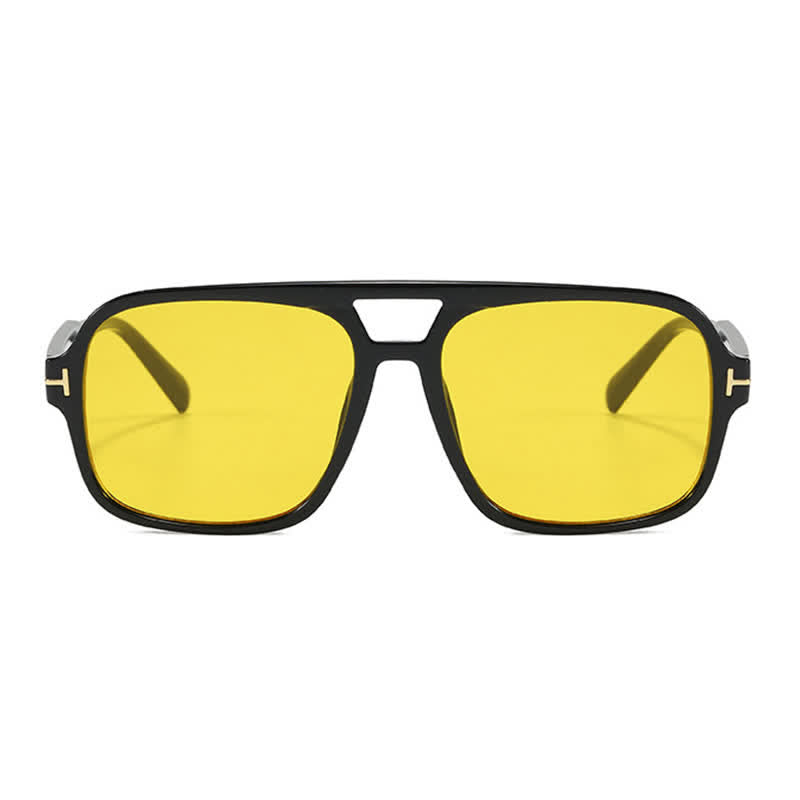 Spykay™ SG60710 Double Bridges Retro-Vintage Aviator Sunglasses