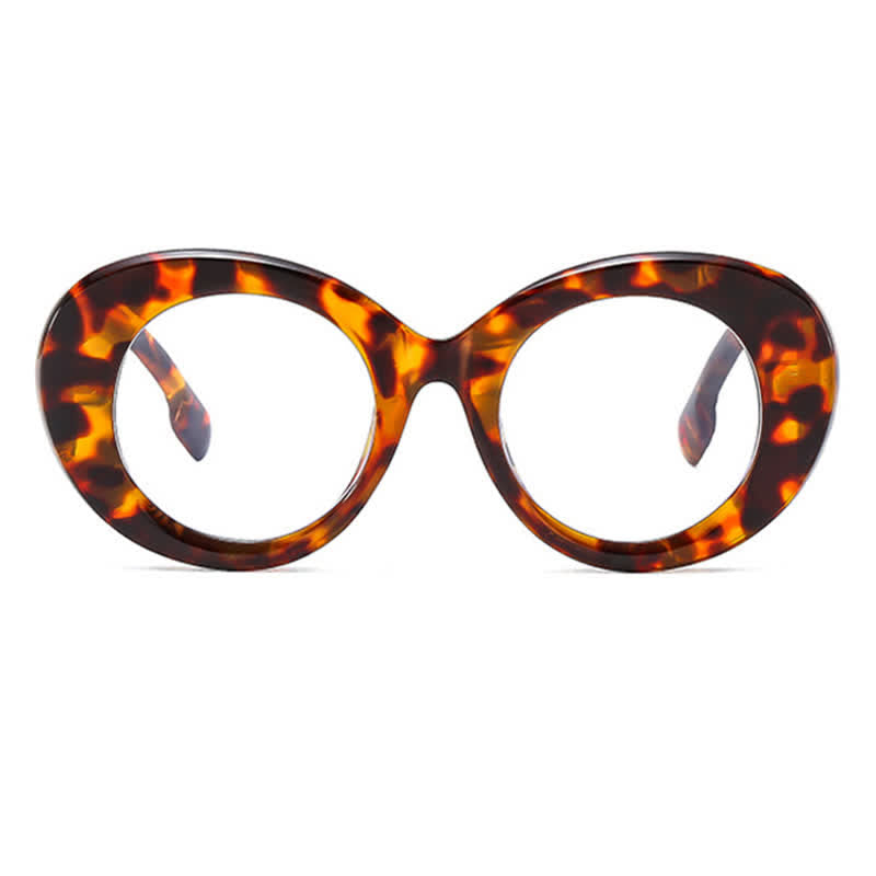 Spykay™ EG26750 Round Thick Frame Hipster Oversized Glasses