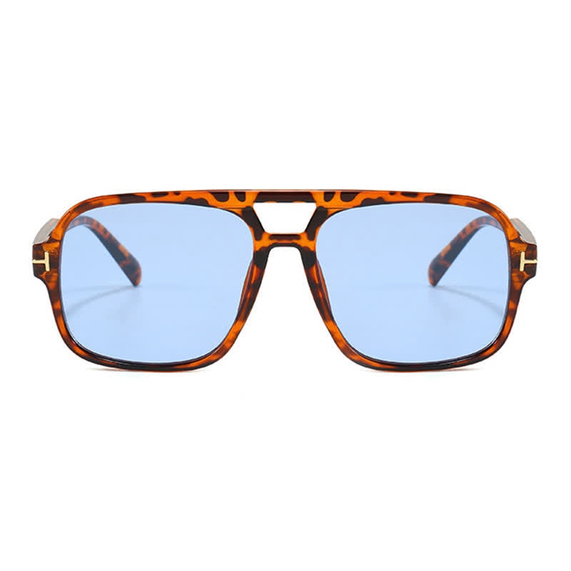 Spykay™ SG60710 Double Bridges Retro-Vintage Aviator Sunglasses