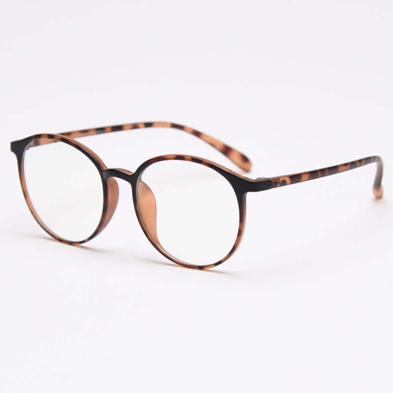 Spykay™ EG26865 Large Round Frame Anti-blue Light Simple Classic Lightweight Glasses