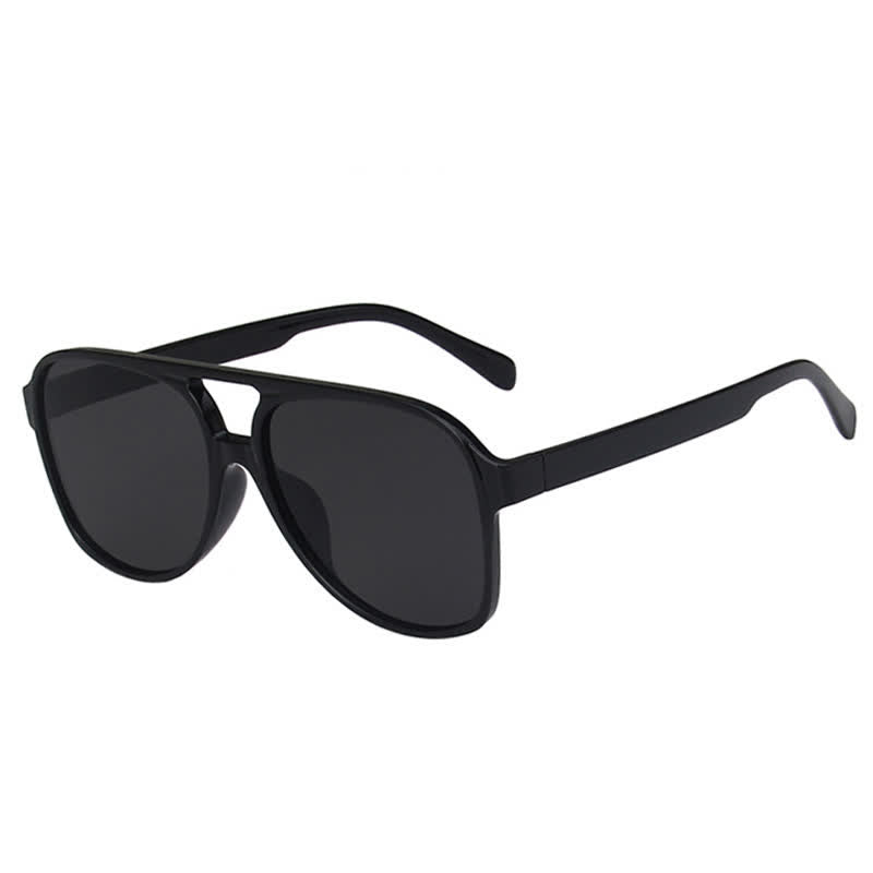 Spykay™ SG60670 Double Bridges Fashion Aviator Sunglasses