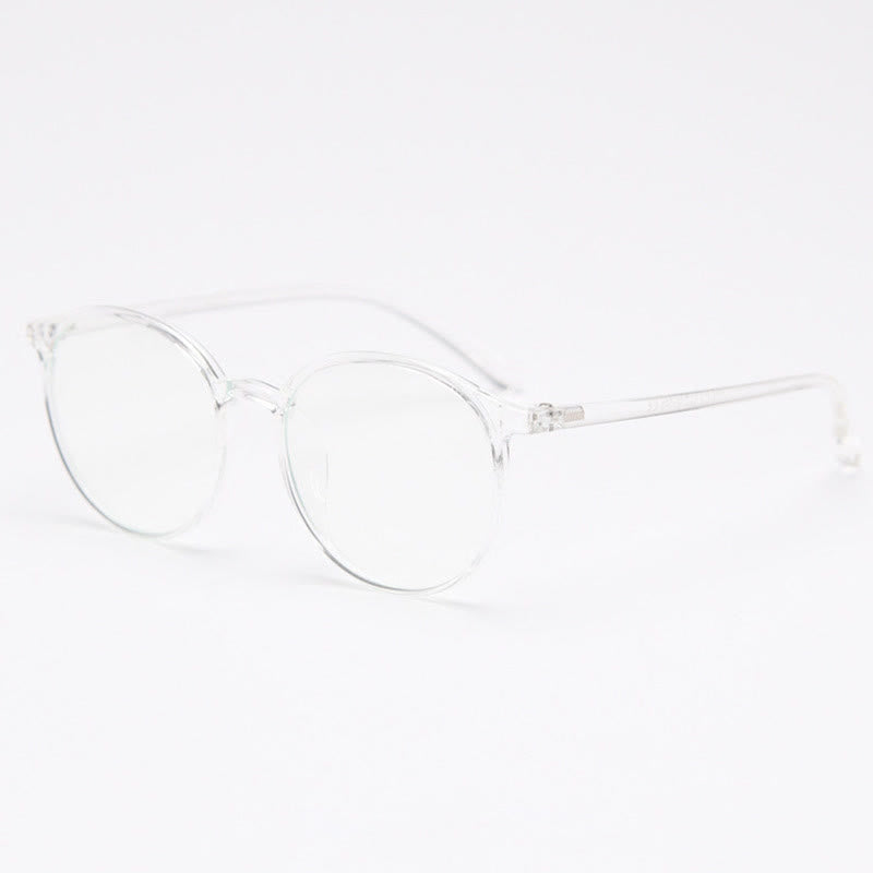 Spykay™ EG26865 Large Round Frame Anti-blue Light Simple Classic Lightweight Glasses