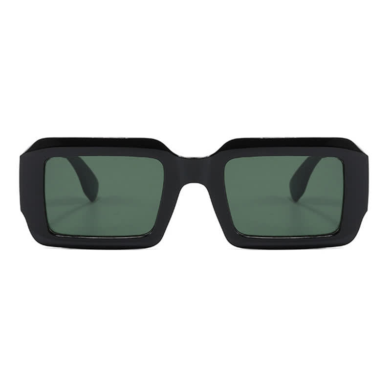 Spykay™ SG60843 Fashion Simple Rectangle Thick Frame Sunglasses