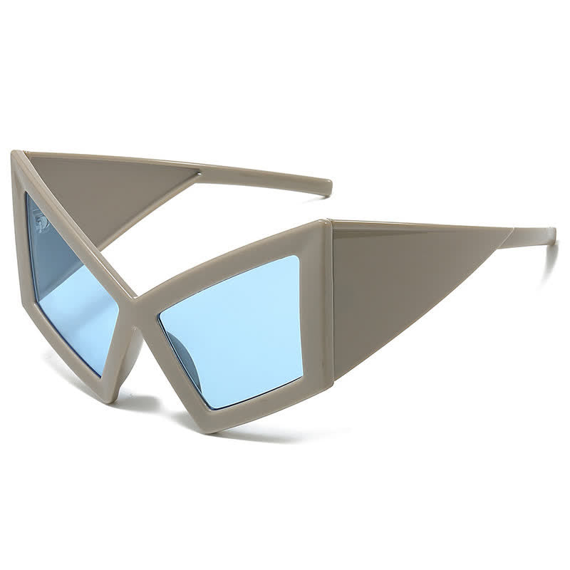 Spykay™ SG61026 Oversized Trendy Y2K Futuristic Cat-Eye Sunglasses