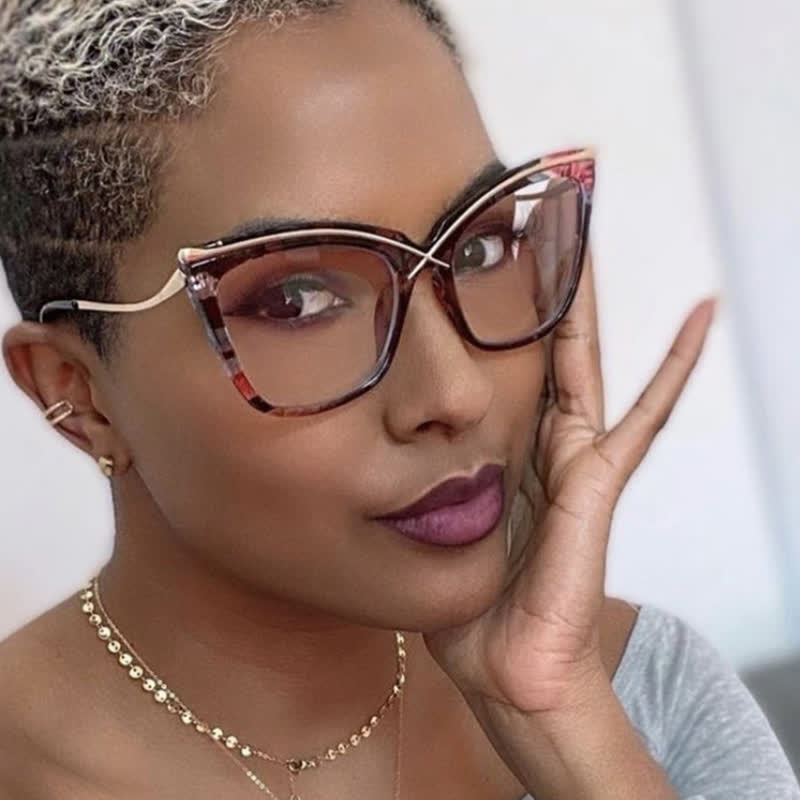 Spykay™ EG26753 Women's Cat-Eye Frame Fashion Glasses