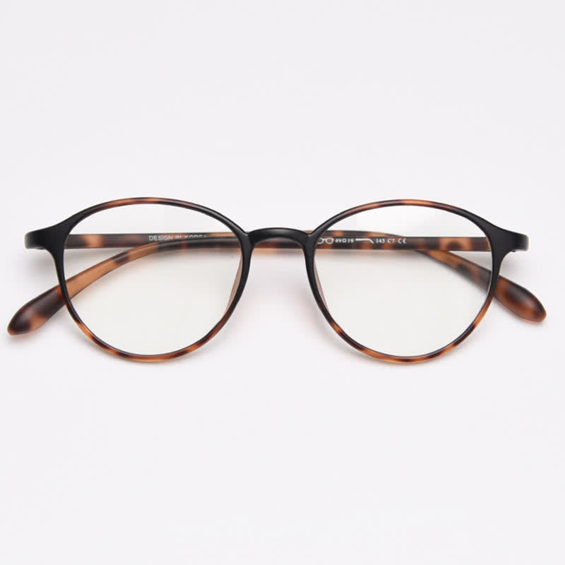 Spykay™ EG26866 Oval Frame Anti-blue Light Simple Classic Lightweight Glasses