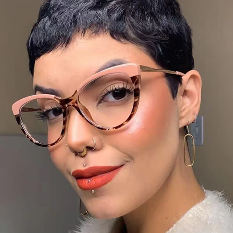 Spykay™ EG26887 Anti-blue Light Vintage Cat-Eye Eyeglasses