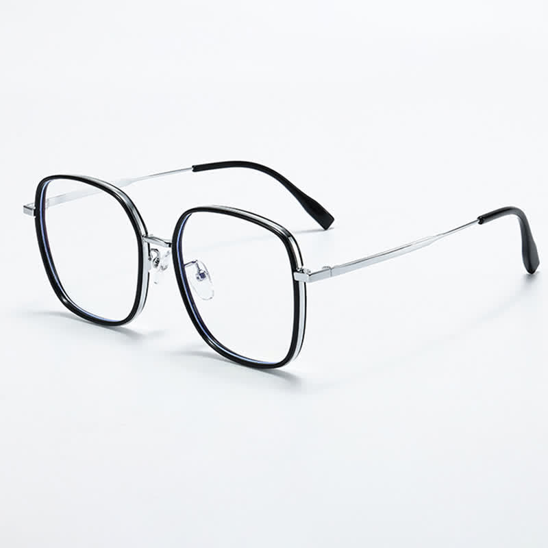 Spykay™ EG26821 Simple Oversized Square Frame Anti-blue Light Glasses