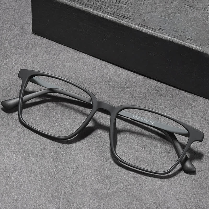 Spykay™ EG26843 Simple Lightweight Square Frame Anti-blue Light Glasses