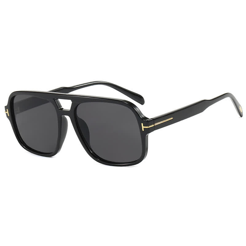 Spykay™ SG60710 Double Bridges Retro-Vintage Aviator Sunglasses