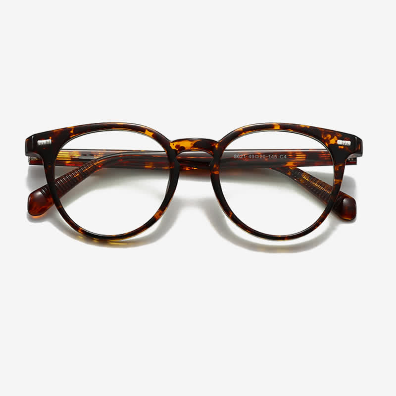 Spykay™ EG26835 Retro Classic Round Frame Anti-blue Light Glasses