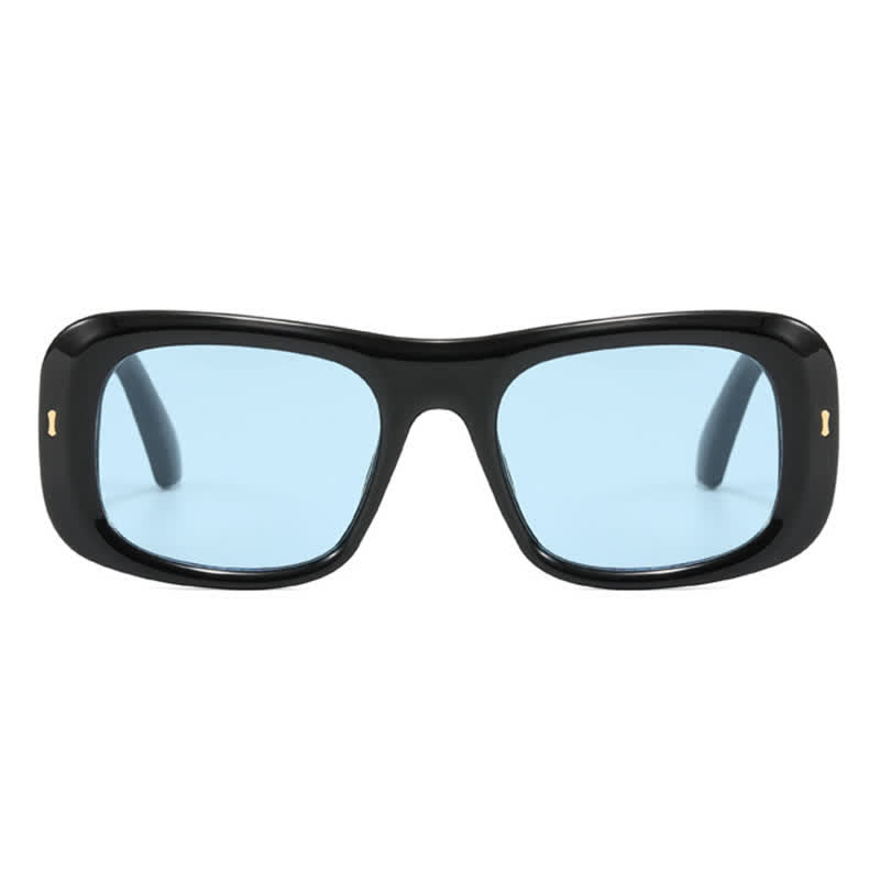 Spykay™ SG60905 Arrow Decor Square Frame Thick Sunglasses