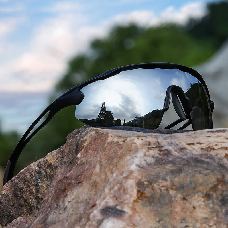 Spykay™ SG60969 Unisex Windproof Hollow Out Sporty Sunglasses for Cycling Driving Running