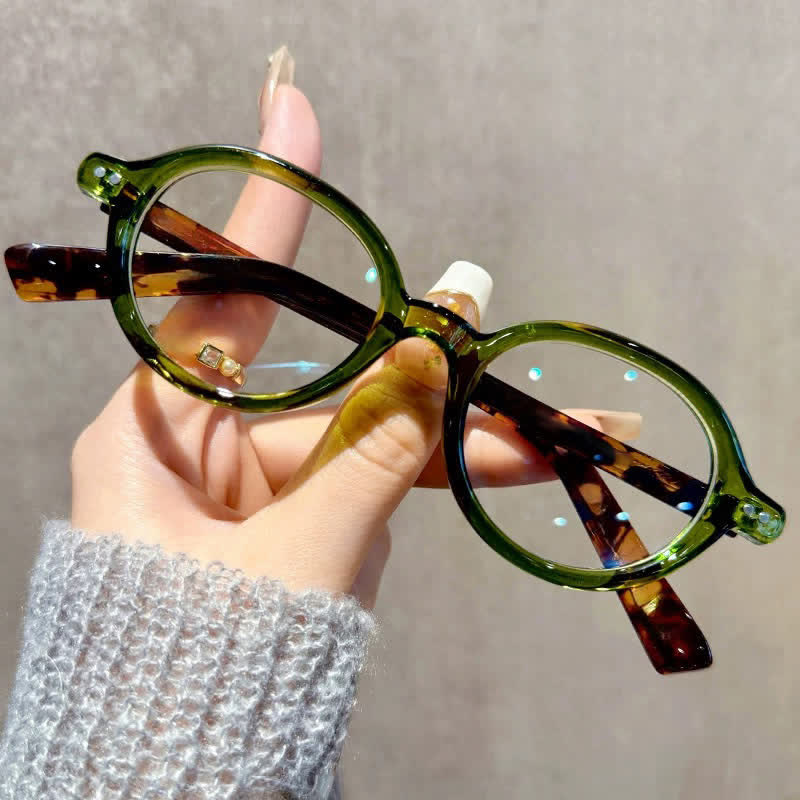 Spykay™ EG26838 Retro Round Frame Anti-blue Light Glasses