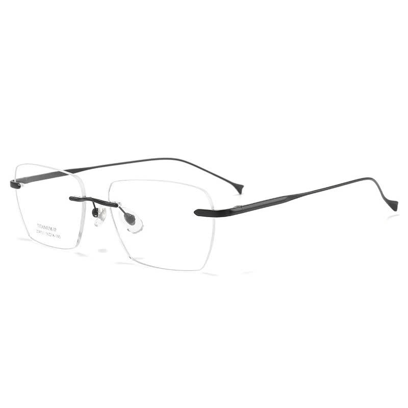 Spykay™ EG26902 Retro Rectangle Frame Anti-blue Light Hipster Rimless Glasses