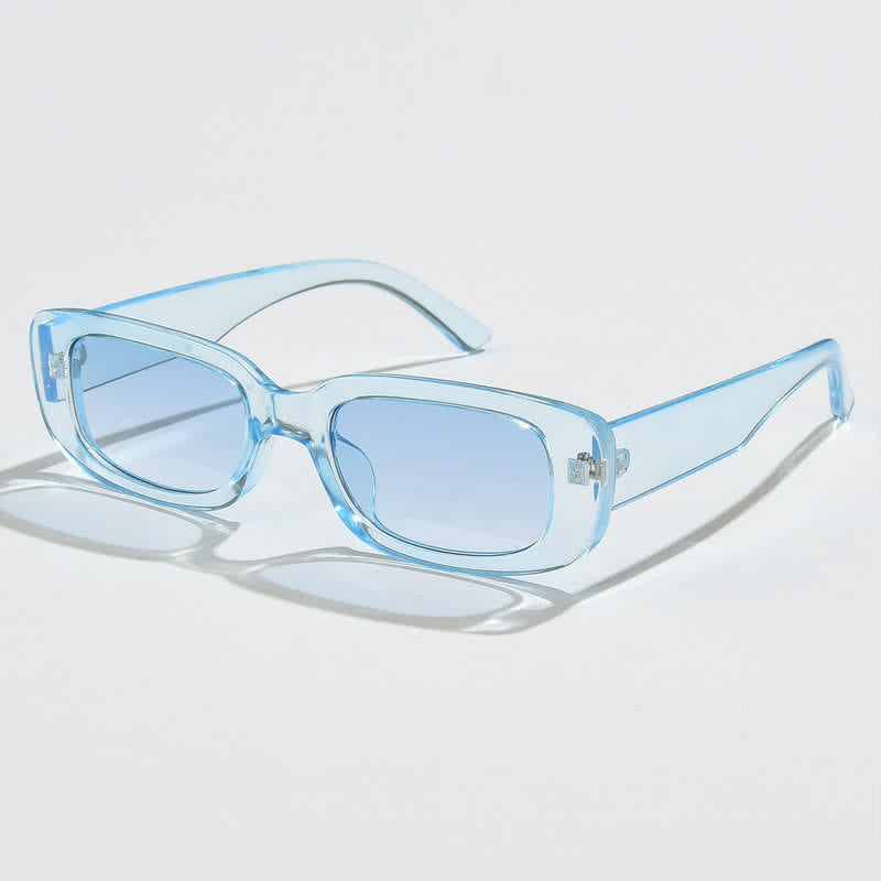 Spykay™ SG60996 Rectangle Small Thick Frame Vintage Sunglasses
