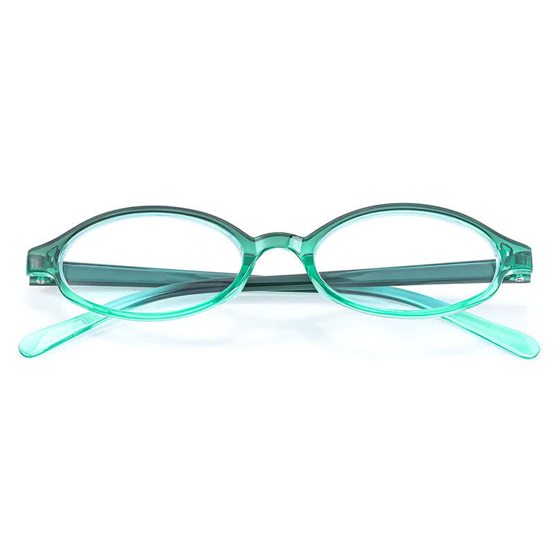 Spykay™ EG26885 Anti-blue Light Retro Small Oval Frame Y2K Hipster Eyeglasses