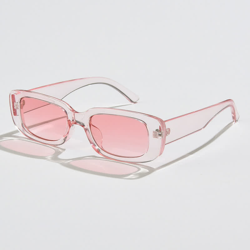 Spykay™ SG60996 Rectangle Small Thick Frame Vintage Sunglasses