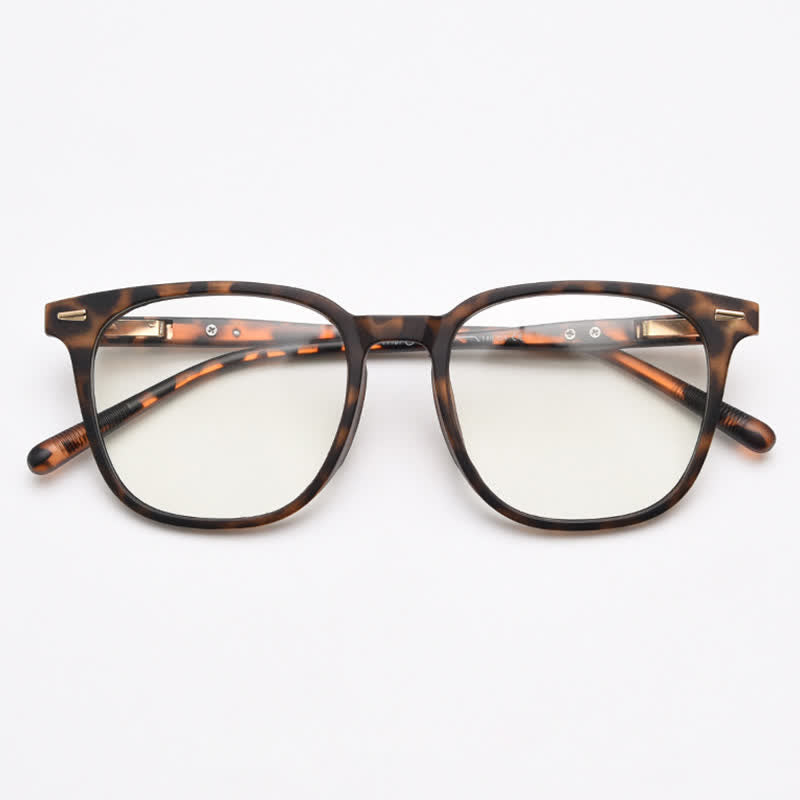 Spykay™ EG26868 Large Square Frame Anti-blue Light Retro Classic Glasses
