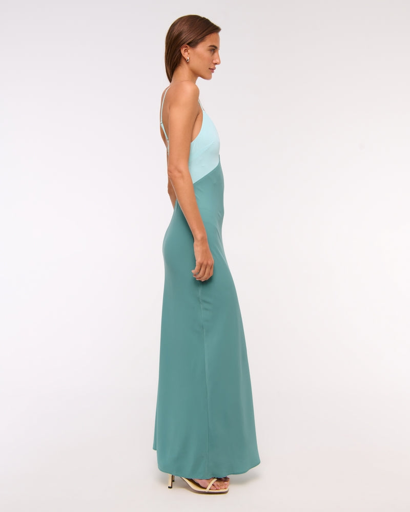 Slip Cutout Maxi Dress