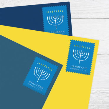 2024 USPS Hanukkah Forever Stamps, Sheet of 20