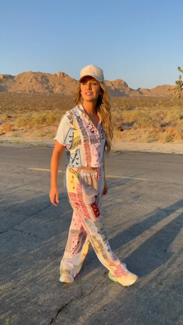 Boho Patchwork Print Shirt & Pants Set