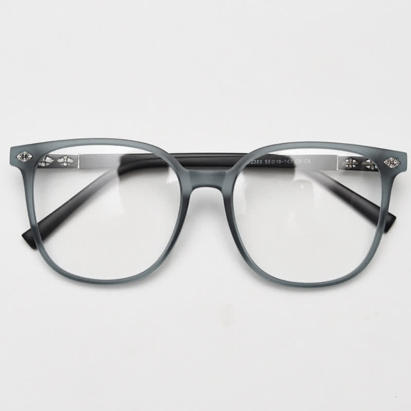 Spykay™ EG26916 Unsiex Retro Square Large Frame Fashion Anti-blue Light Glasses