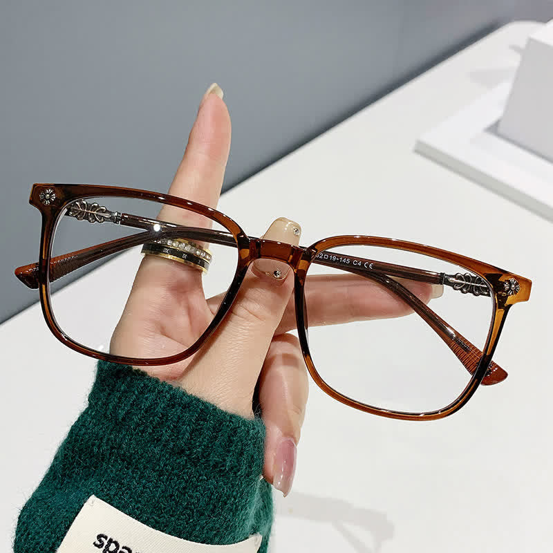 Spykay™ EG26912 Retro Classic Square Frame Anti-blue Light Glasses