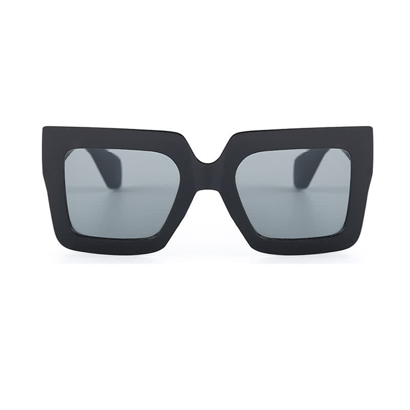 Spykay™ SG61012 Oversized Square Frame Fashion Thick Sunglasses