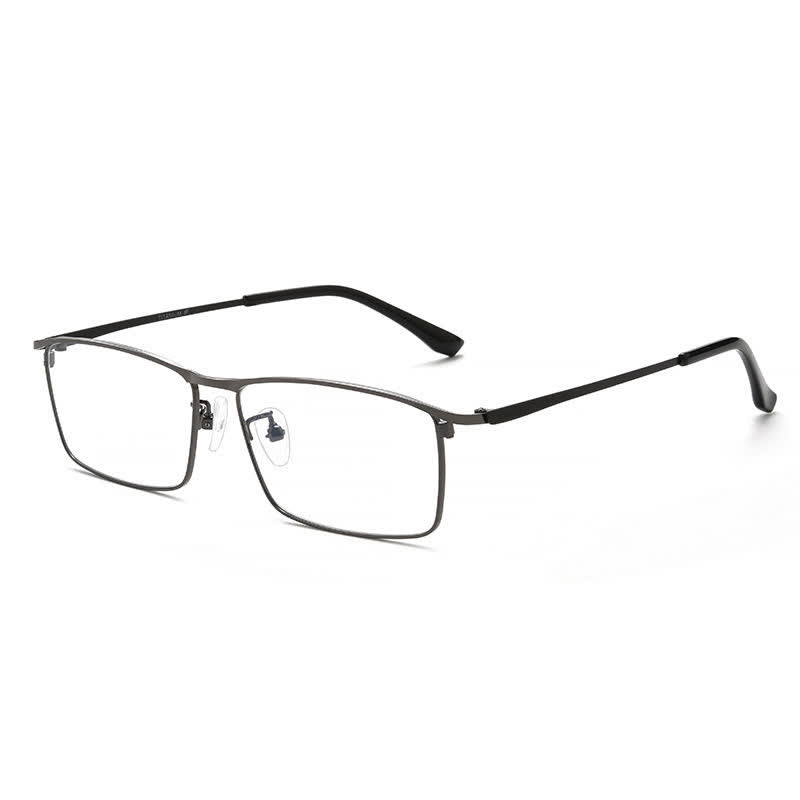 Spykay™ EG26841 Simple Titanium Rectangle Frame Anti-blue Light Glasses