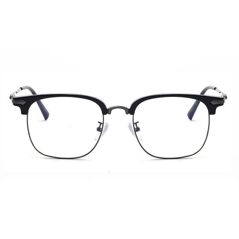 Spykay™ EG26897 Classic Square Frame Anti-blue Light Browline Glasses