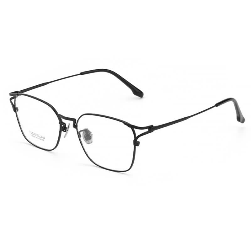 Spykay™ EG26846 Lightweight Titanium Square Frame Anti-blue Light Simple Glasses