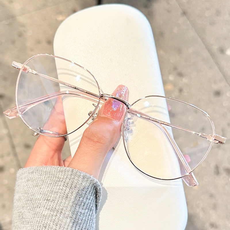 Spykay™ EG26890 Lightweight Round Frame Anti-blue Light Glasses