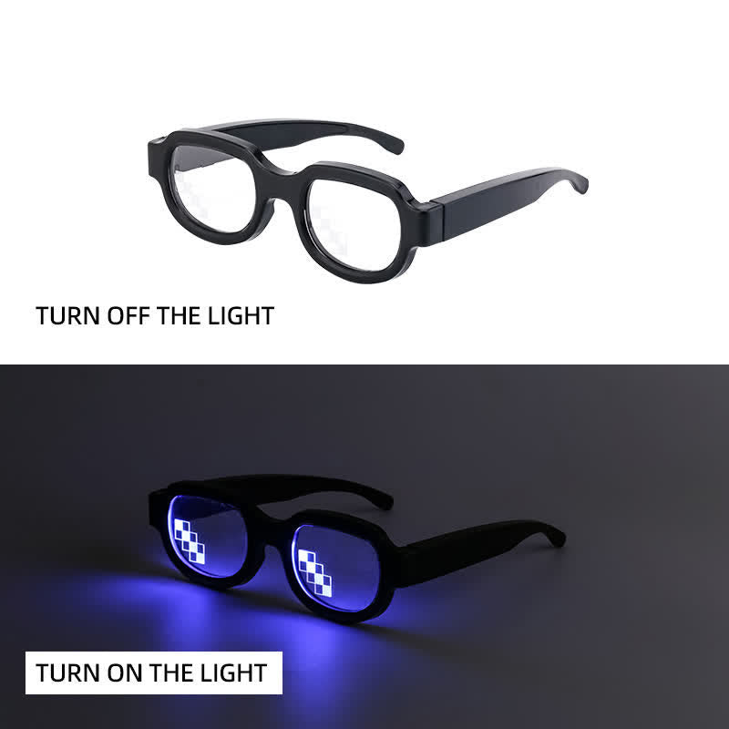 Spykay™ EG26927 HOT LED Glasses Light Up Glow Eyewear for Halloween&Party