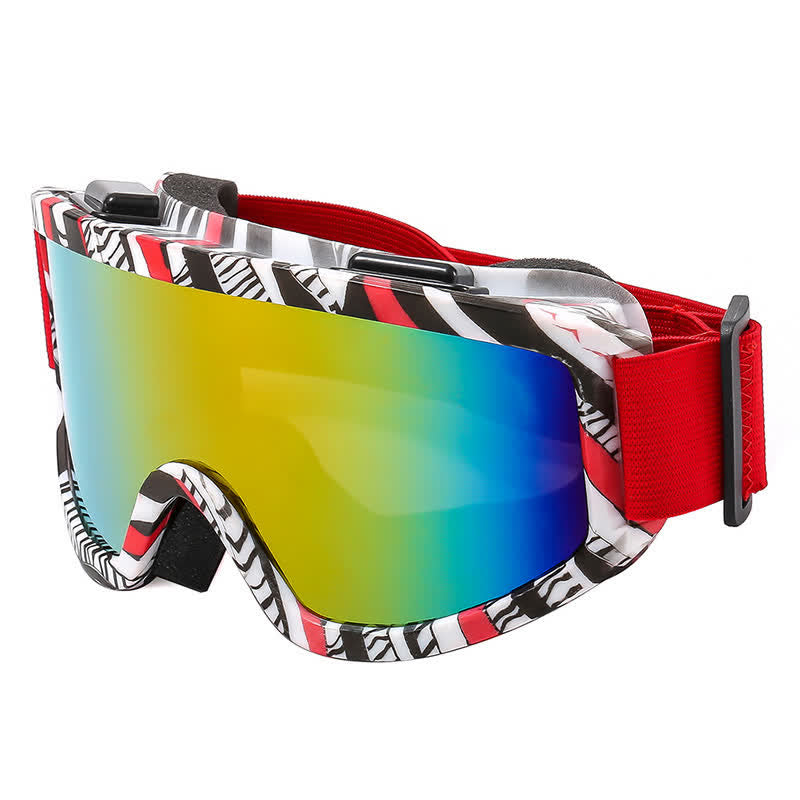 Spykay™ SG61046 Camouflage Print Unisex Windproof Motorcycle Goggle, Ski Goggles For Outdoor Activities