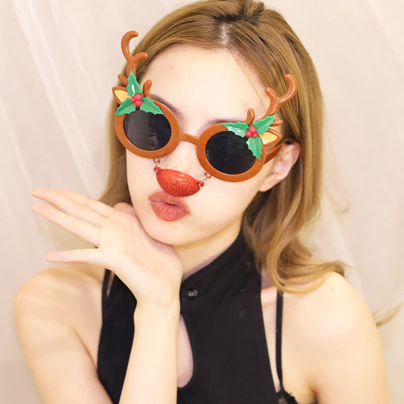 Spykay™ SG60993 Funny Christmas Holiday Sunglasses for Adults&Children