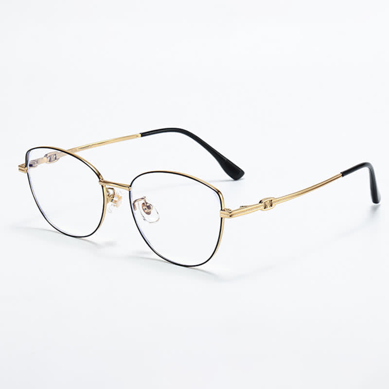 Spykay™ EG26802 Lightweight Cat-Eye Titanium Frame Anti-blue Light Glasses