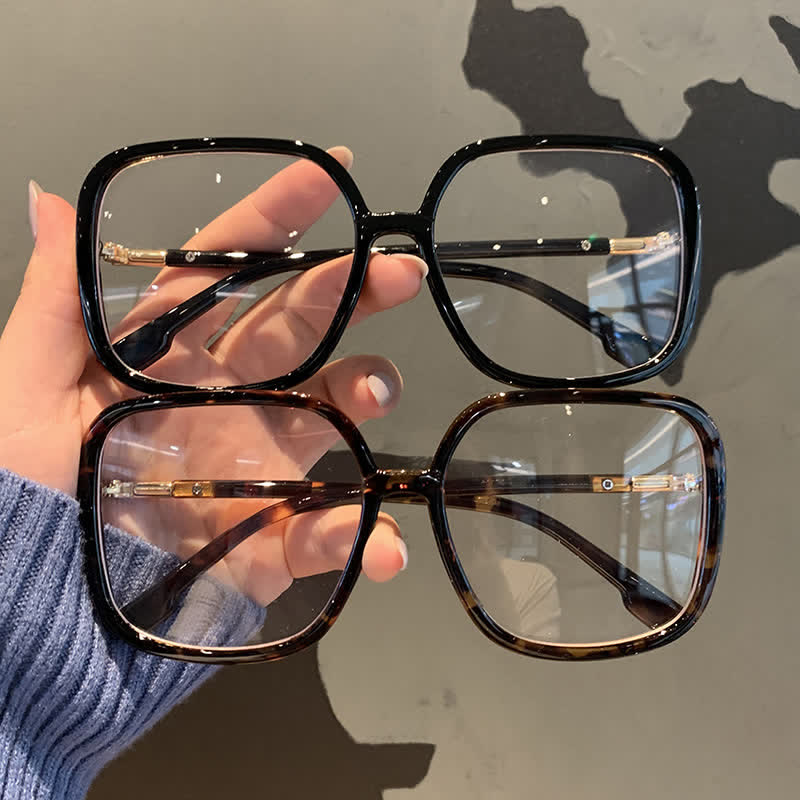 Spykay™ EG26770 Square Frame Classic Oversized Anti-blue Light Glasses