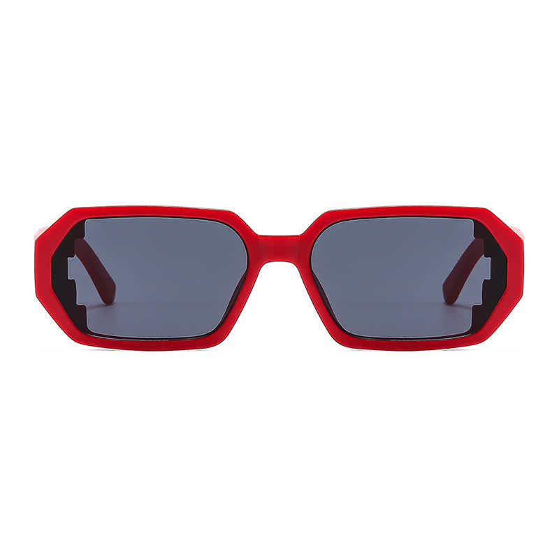 Spykay™ SG60689 Unisex Leopard Pattern Geometric Frame Sunglasses