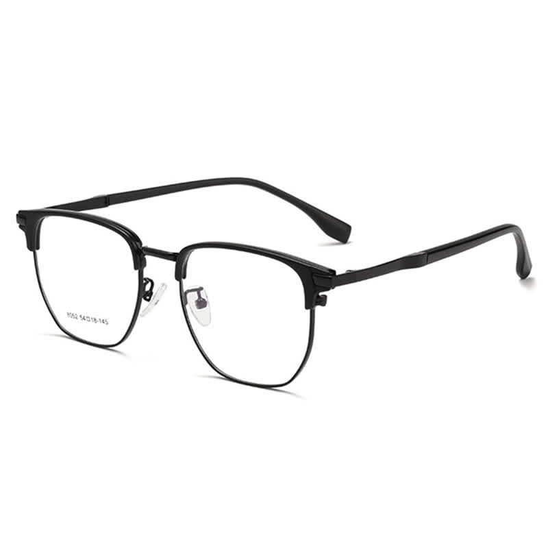 Spykay™ EG26900 Classic Anti-blue Light Square Frame Browline Glasses