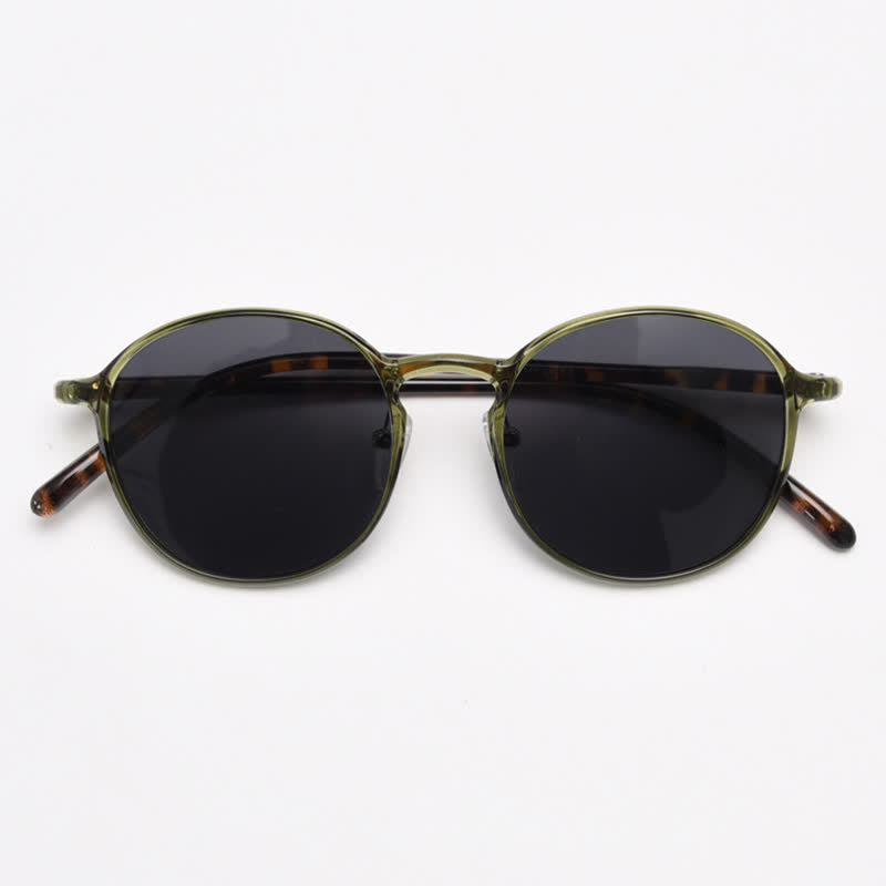 Spykay™ SG60999 Unisex Retro Simple Round Frame Polarized Sunglasses