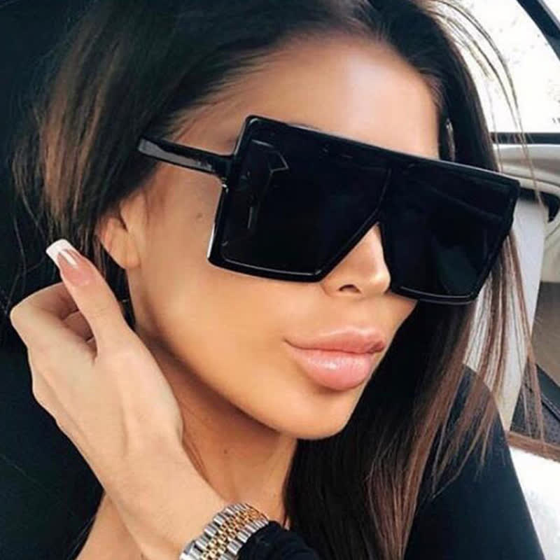 Spykay™ SG60998 Square Oversized Frame Fashion Sunglasses