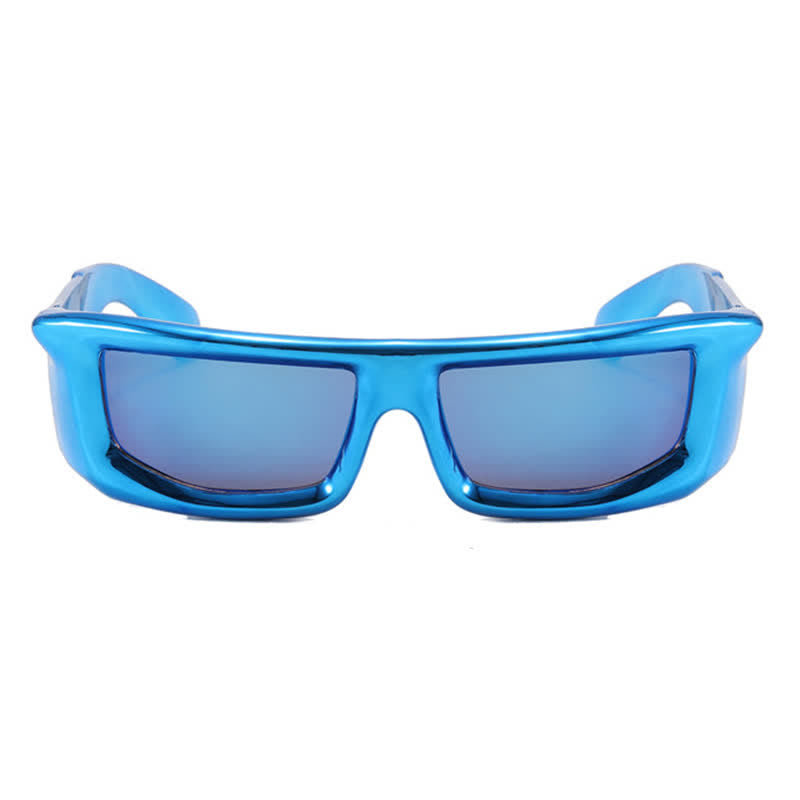 Spykay™ SG60908 Fashion Unisex Rectangle Frame Thick Y2K Sunglasses